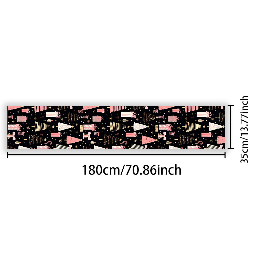 Christmas Table Runner Pink Xm - Christmas Table Runner 评论和价格
