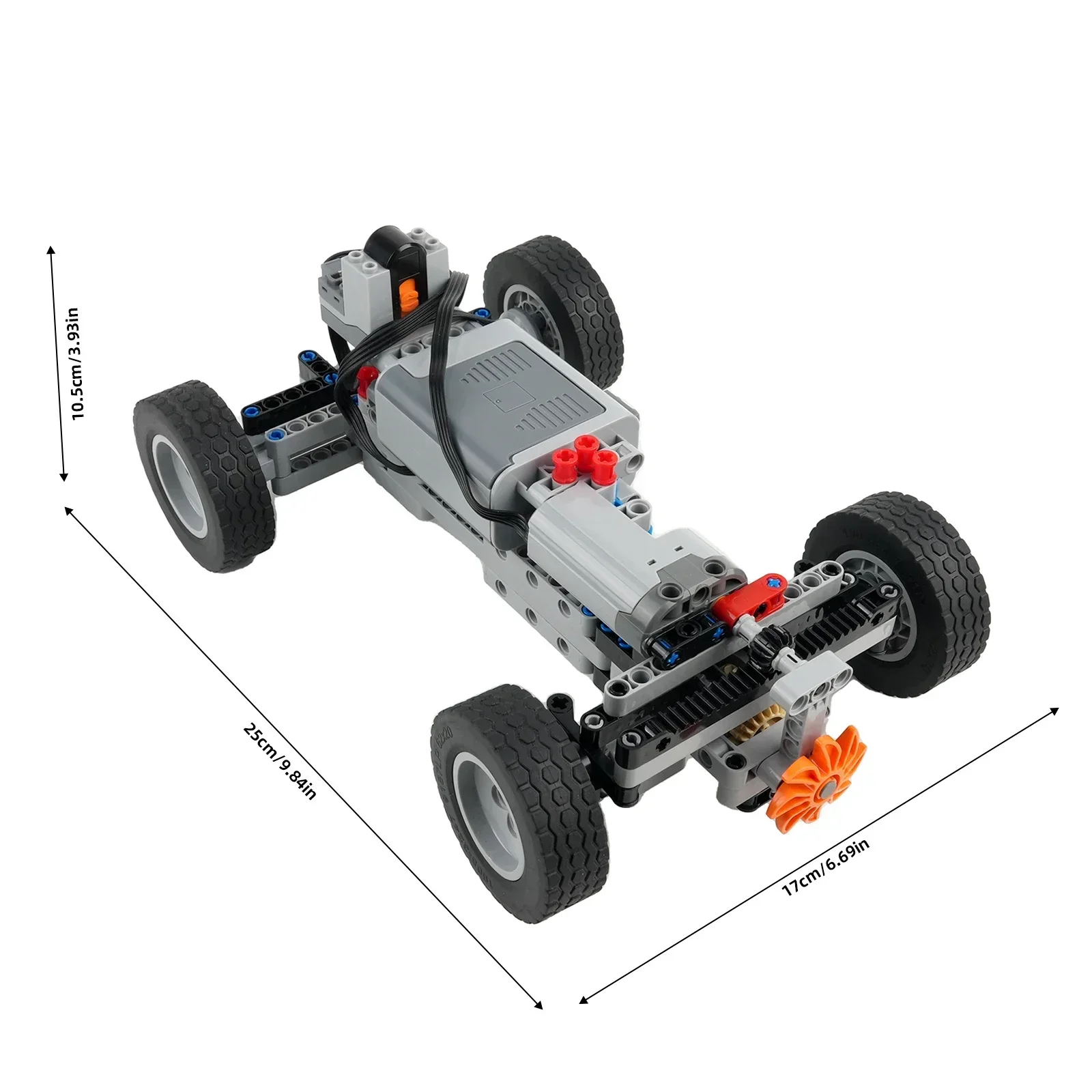 4WD RC Car Chassis Electric Se - Lego Set Technic 评论和价格