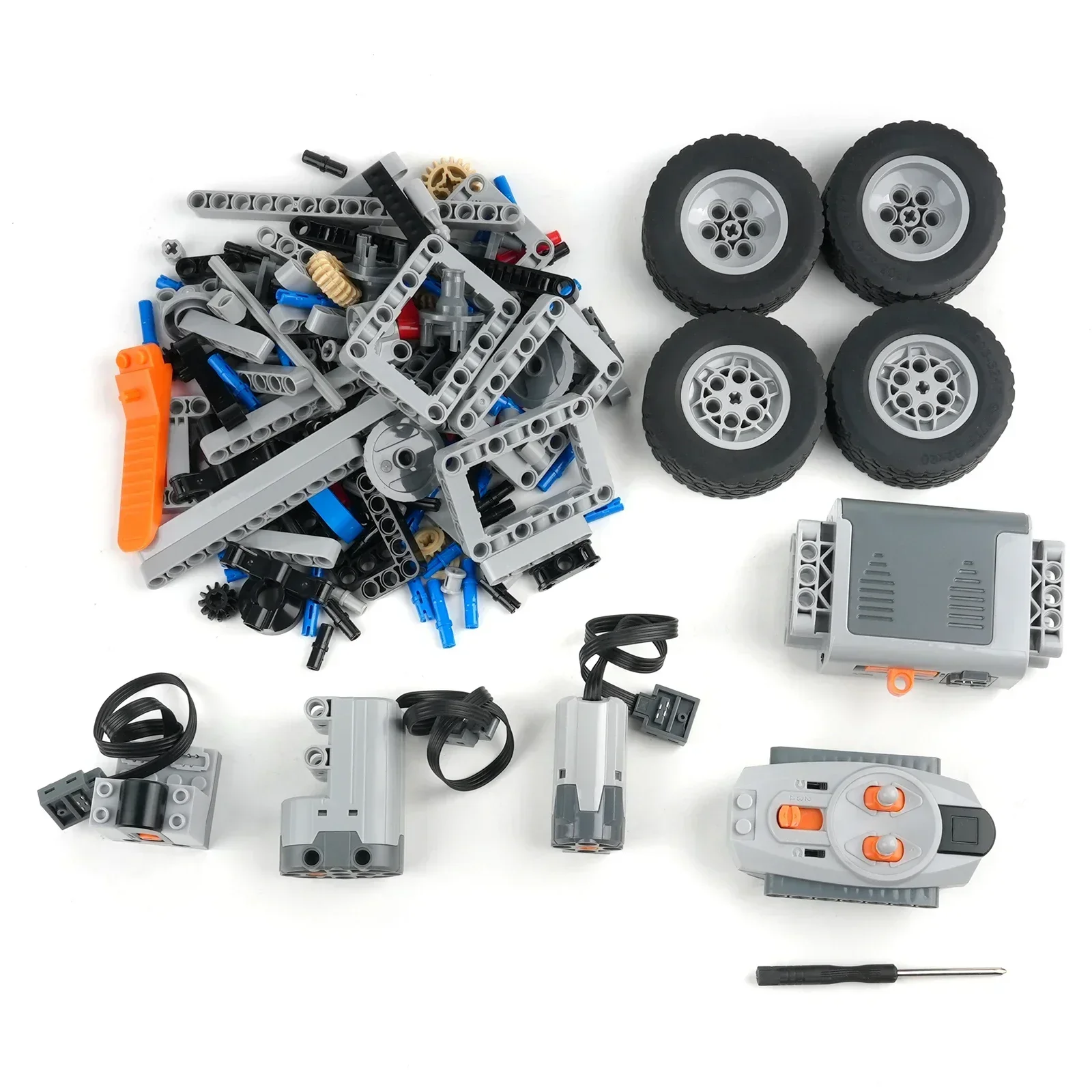 4WD RC Car Chassis Electric Se - Lego Set Technic 评论和价格