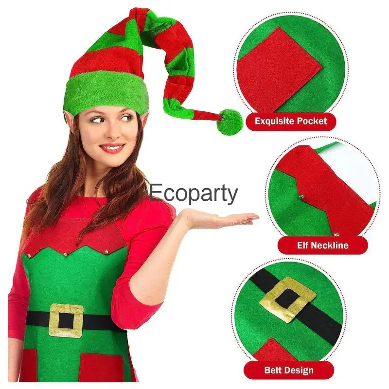Women's Christmas Costume Chri - Elf Costume Christmas 评论和价格