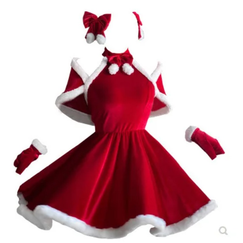 Christmas Cosplay Costume Dres - Elf Costume Christmas 评论和价格
