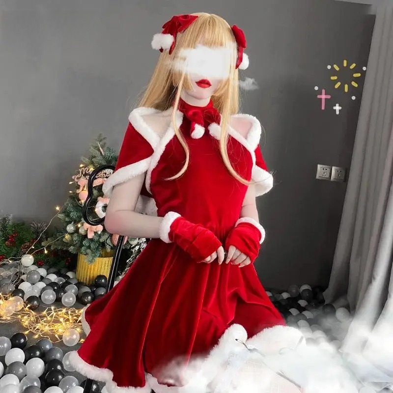 Christmas Cosplay Costume Dres - Elf Costume Christmas 评论和价格