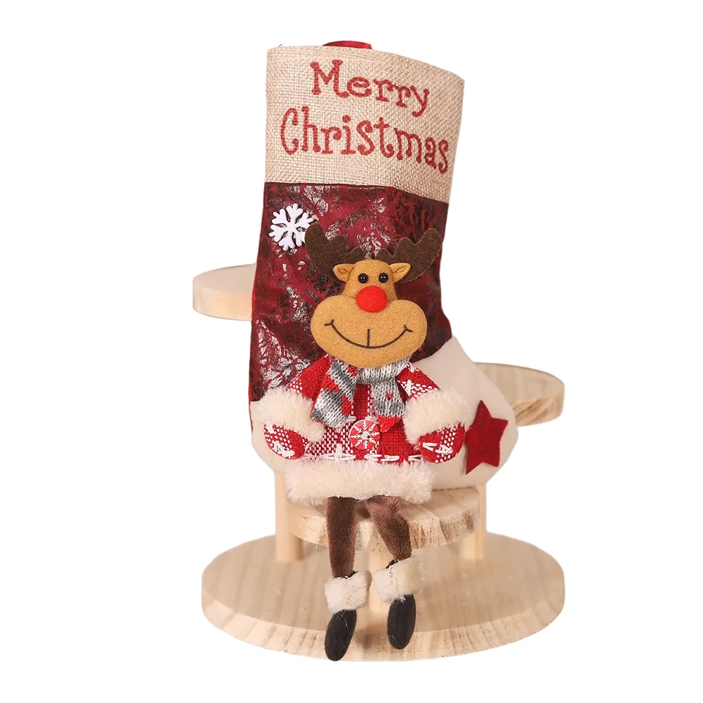 Large Santa Christmas Stocking - Christmas Stocking Hanging 评论和价格