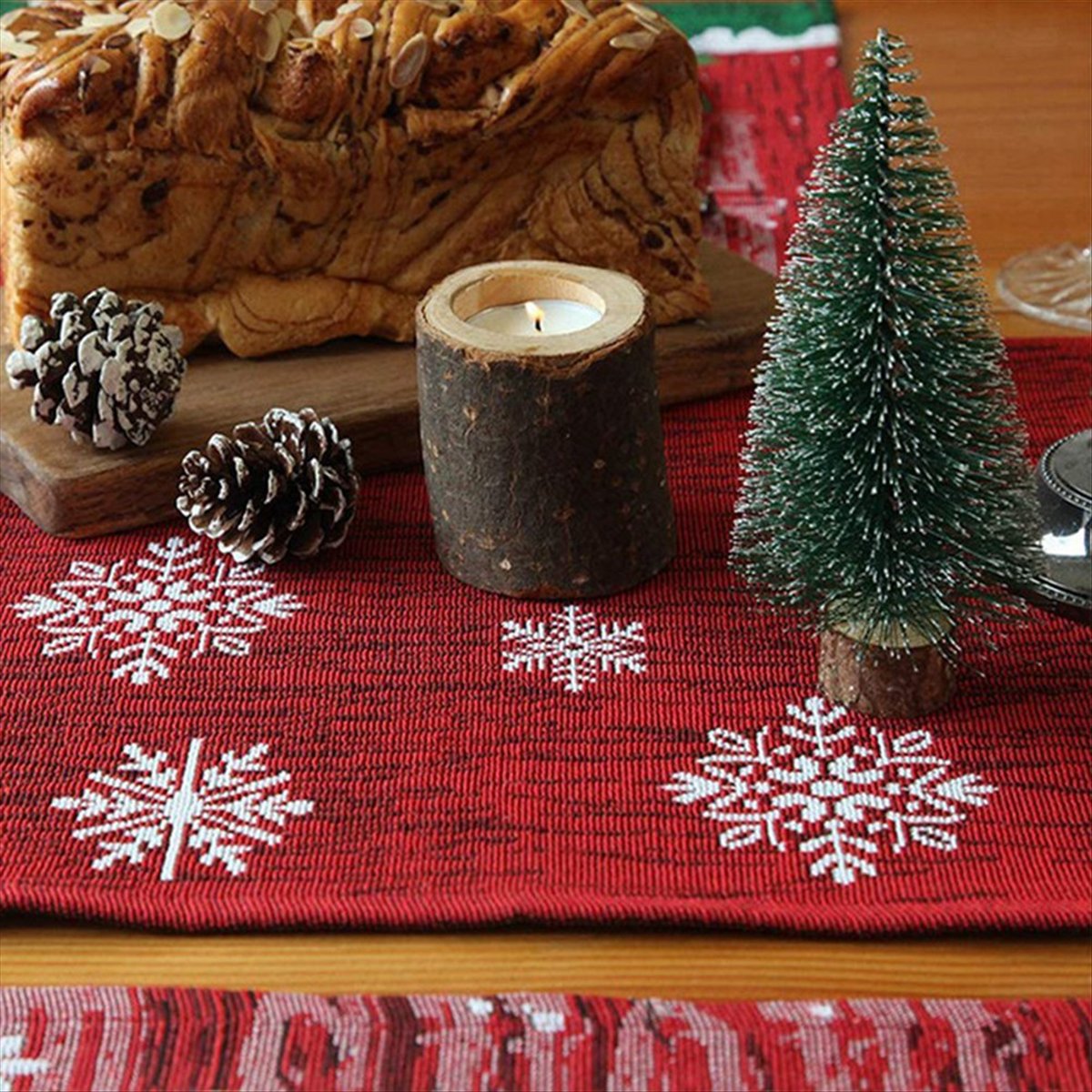 ABDD HOT  Christmas Table Runn - Christmas Table Runner 评论和价格