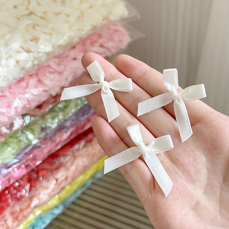 Multicolor Mini Satin Ribbon B - Ribbon Bow Gift 评论和价格