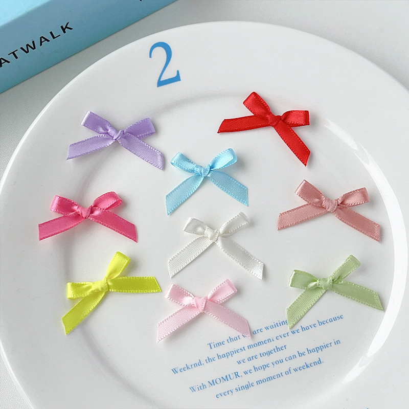 Multicolor Mini Satin Ribbon B - Ribbon Bow Gift 评论和价格