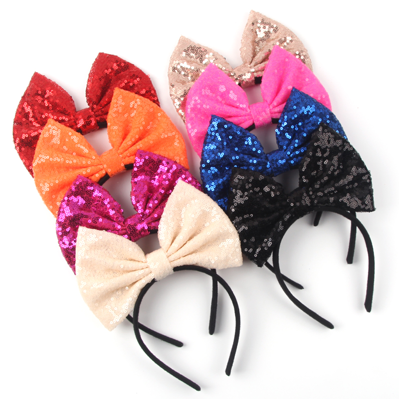 1pcs Fashionable Bow Headband  - Ribbon Bow Gift 评论和价格