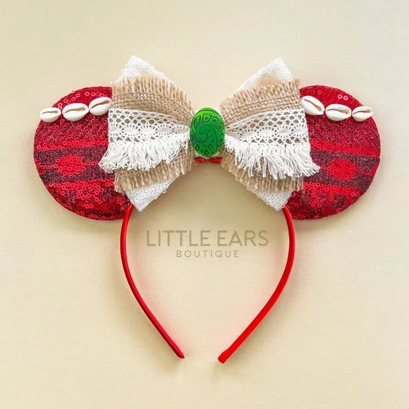Disney Moana 2 Ear Headband fo - Ribbon Bow Gift 评论和价格