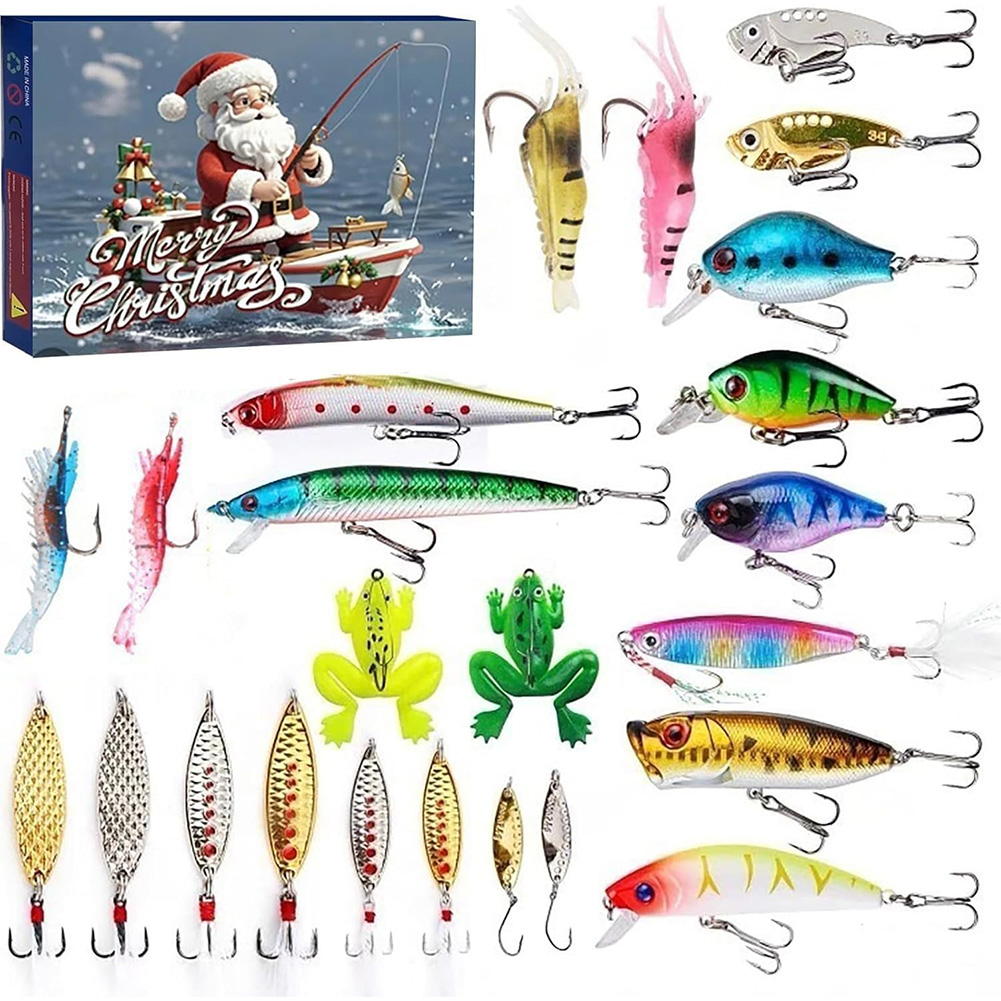Christmas Fishing Tackle Gift  - Advent Calendar Gift 评论和价格